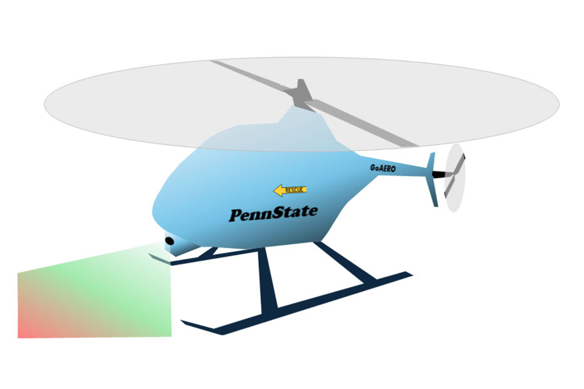 Soteria Swift autonomous heavy-lift passenger rescue electric helicopter (concept design) Soteria Swift autonomous heavy-lift passenger rescue electric helicopter (concept design)